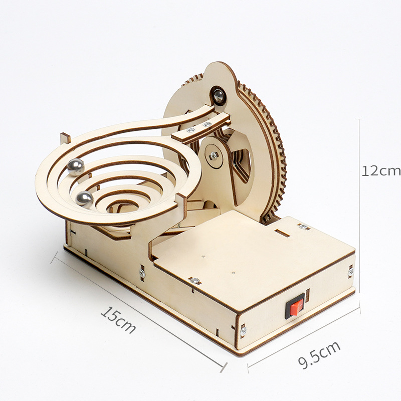 DIY Assemble Mechanical Marble - Running Gear Parts ulasan dan harga