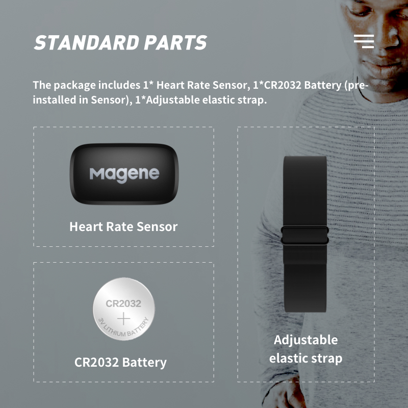Magene H64 Heart Rate Monitor  - Heart Rate Strap Chest ulasan dan harga