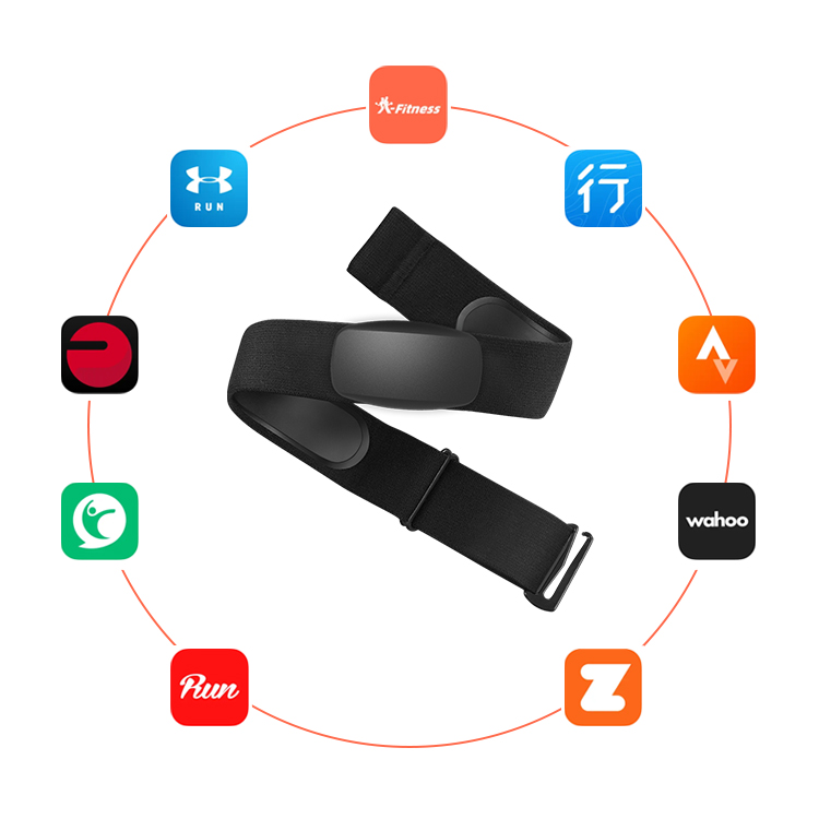 BLE5.0 ANT+ Heart Rate Monitor - Heart Rate Strap Chest ulasan dan harga