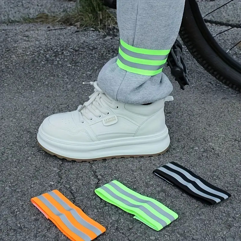 Bicycle Reflective Leg Straps  - Running Gear Parts ulasan dan harga
