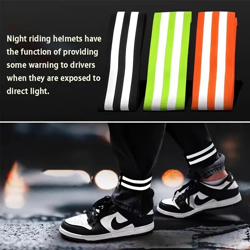 Bicycle Reflective Leg Straps  - Running Gear Parts ulasan dan harga
