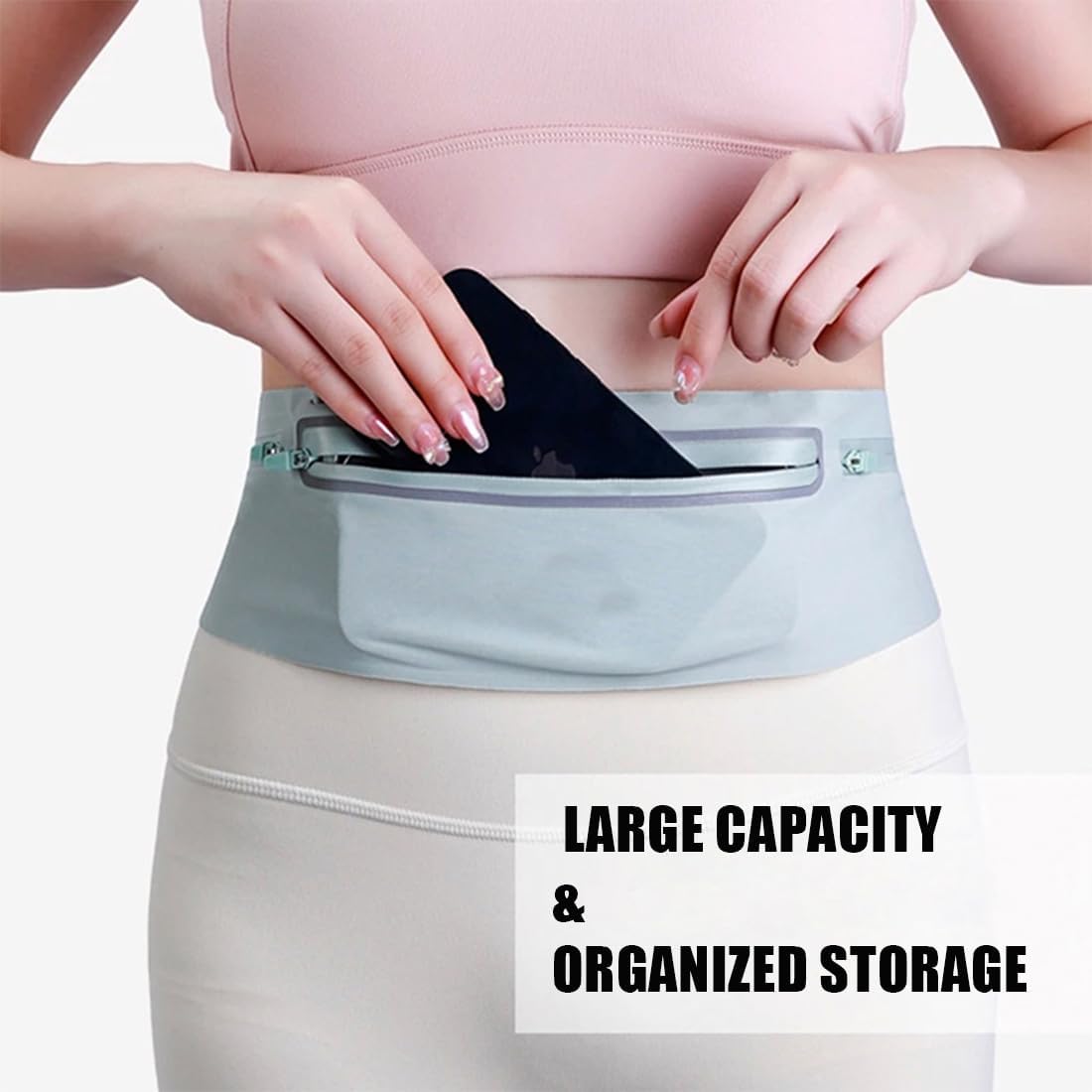 3 Pockets Reflective Running B - Running Gear To Hold Phone ulasan dan harga