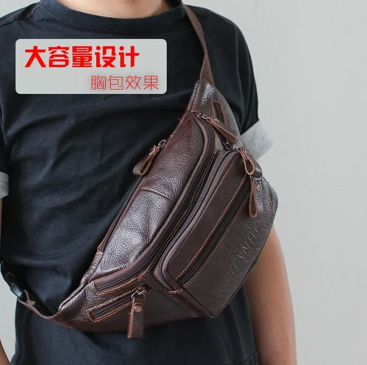 Genuine Cowhide Leather Waist  - Running Gear To Hold Phone ulasan dan harga