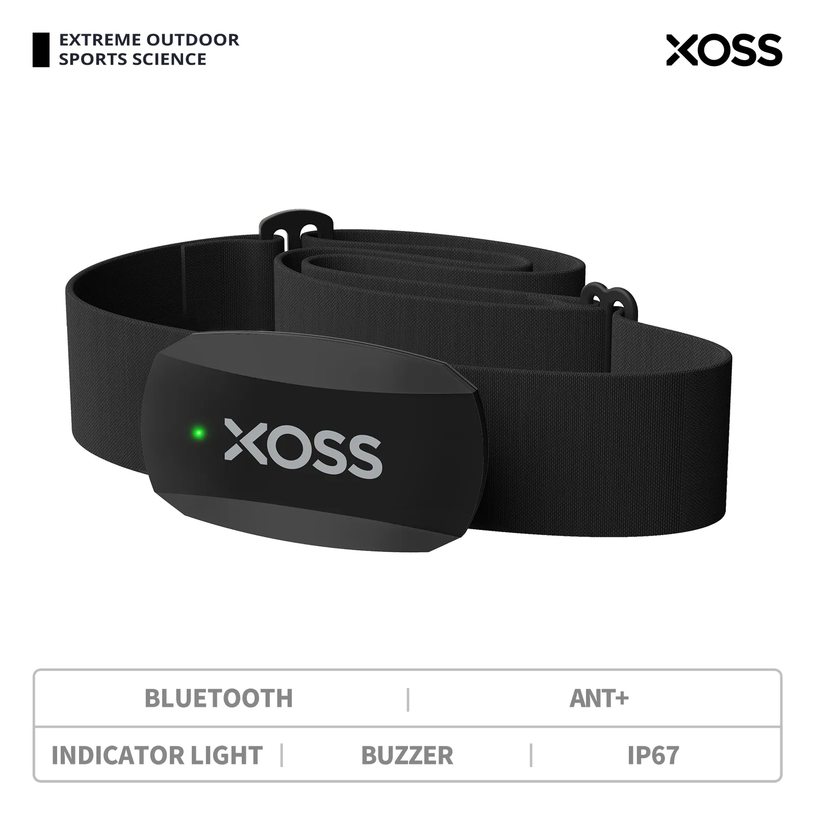 XOSS X2 Chest Strap Heart Rate - Heart Rate Strap Chest ulasan dan harga