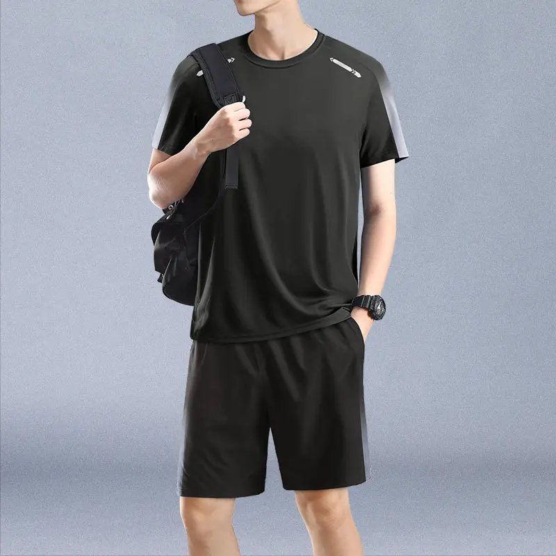 Men's 2-Piece Summer Athletic  - Running Gear Quick Dry ulasan dan harga