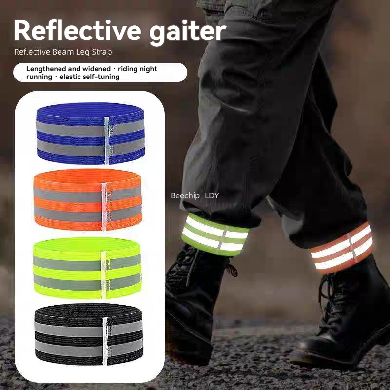 Reflective Bicycle Trouser Str - Running Gear Parts ulasan dan harga
