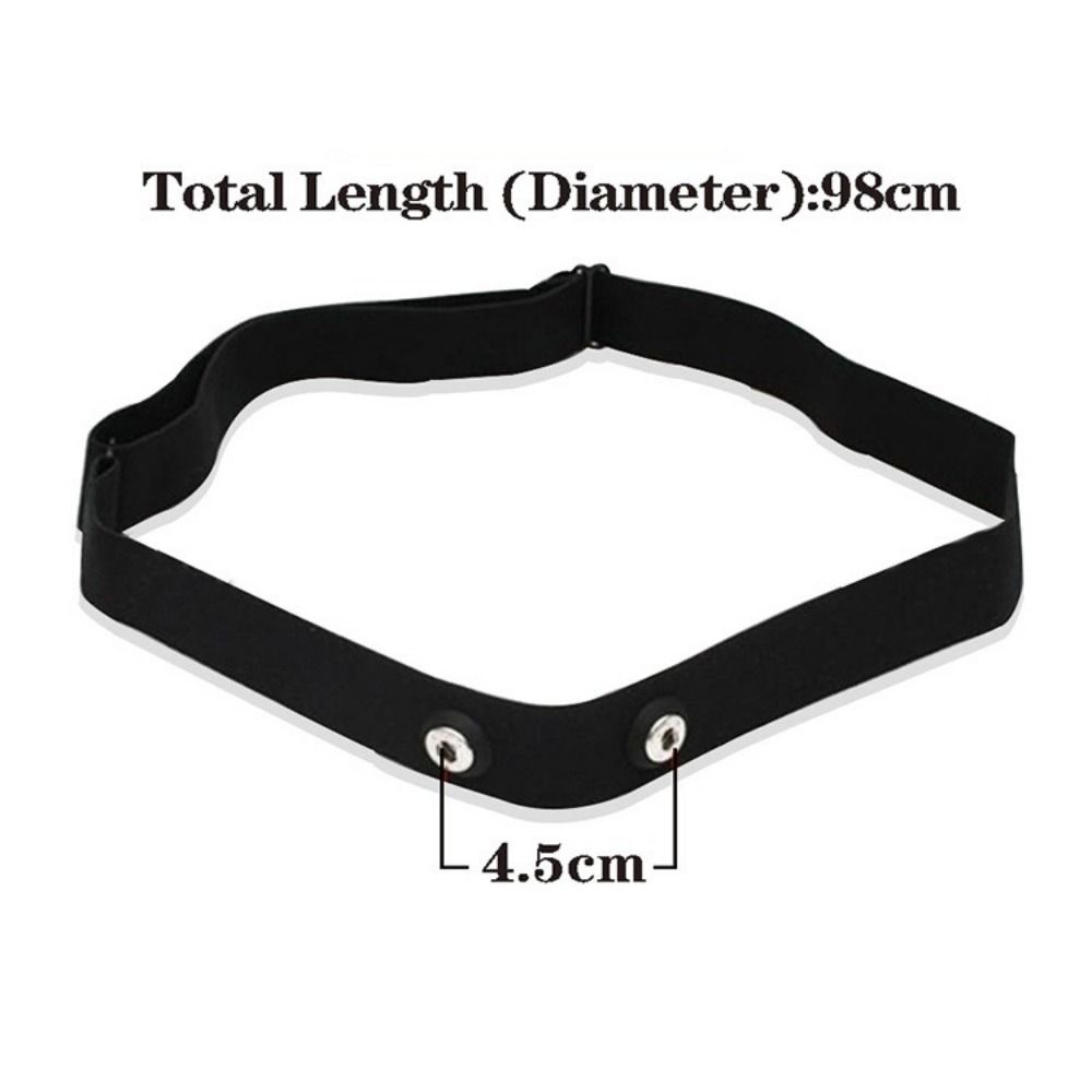 Silicone + Fiber Heart Rate Mo - Heart Rate Strap Chest ulasan dan harga