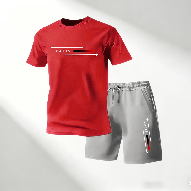 Men Short-sleeved T-shirts Sho - Running Gear Quick Dry ulasan dan harga