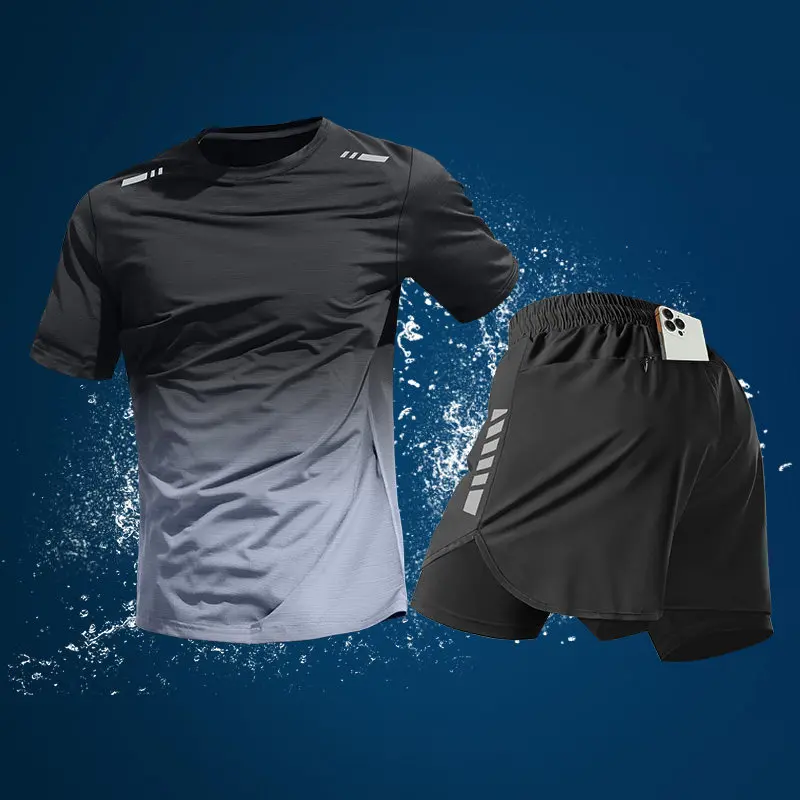 Marathon Men's 2-Piece Running - Running Gear For Your Phone ulasan dan harga
