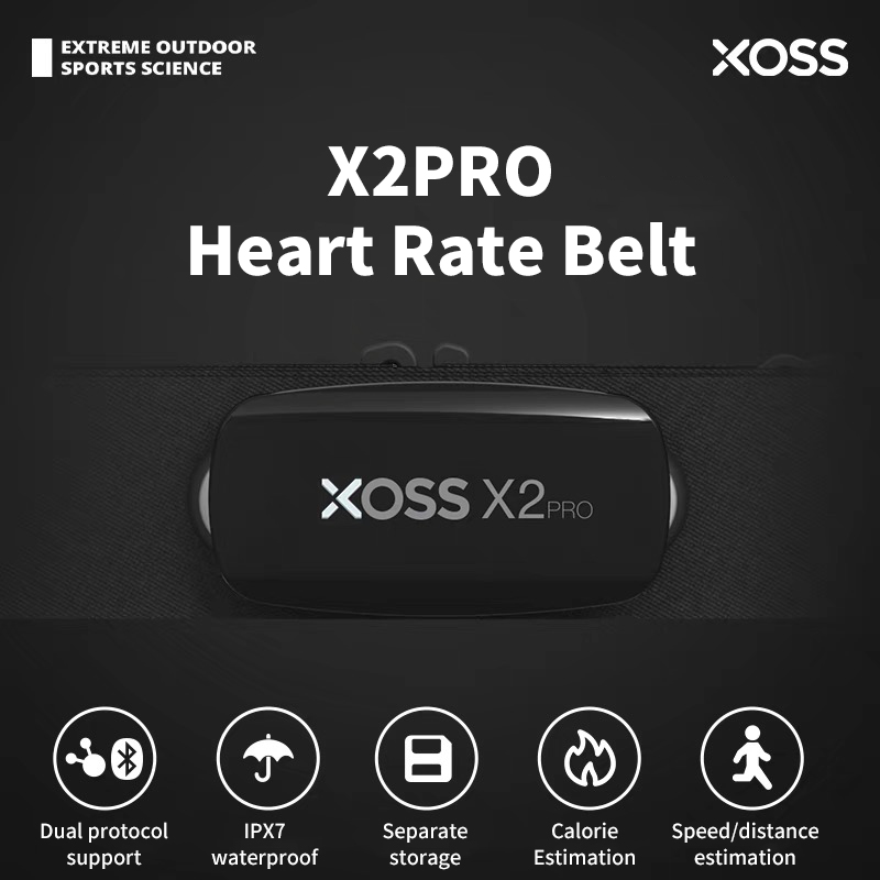 XOSS X2 Pro Chest Strap Heart  - Heart Rate Strap Chest ulasan dan harga
