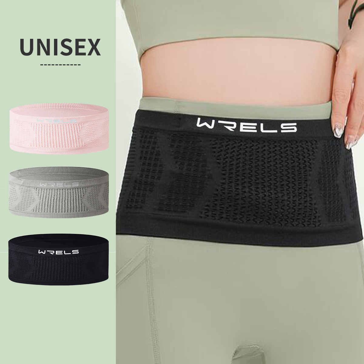 WRELS Invisible Waist Bag Ligh - Running Gear To Hold Phone ulasan dan harga