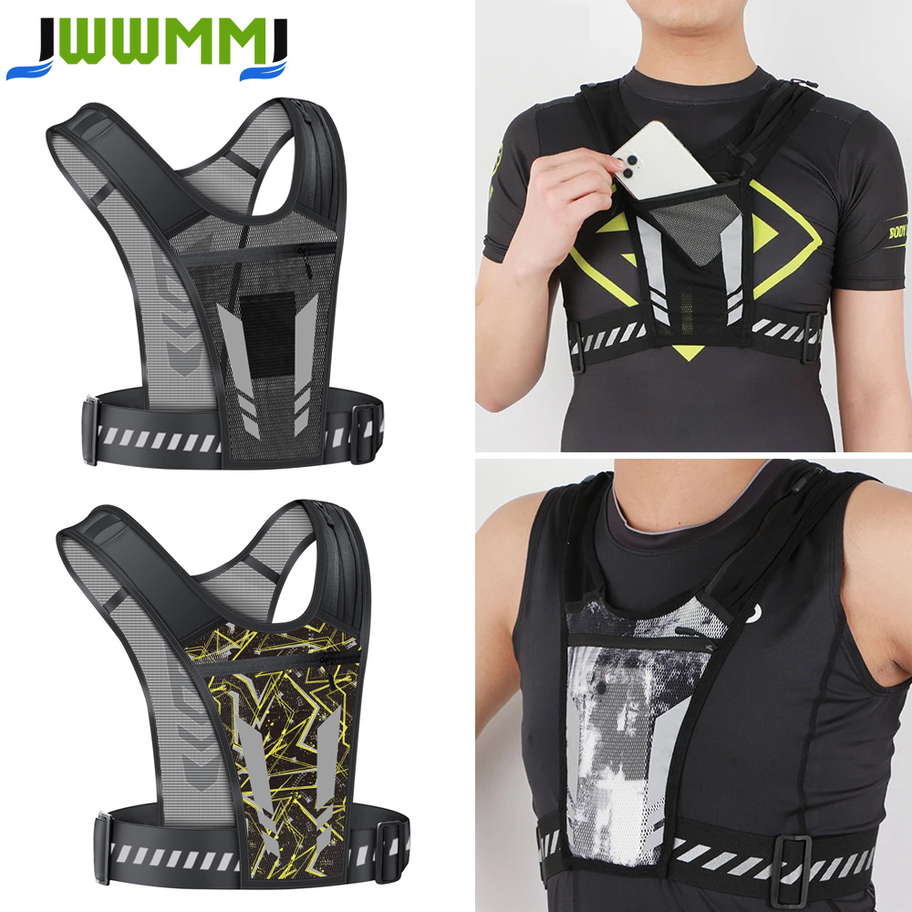 Reflective Running Vest with P - Running Gear For Your Phone ulasan dan harga